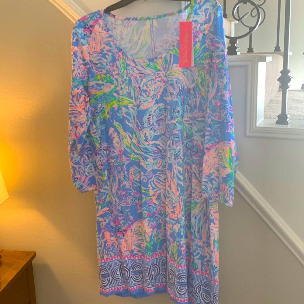 Lilly Pulitzer cotton dress XL NWT